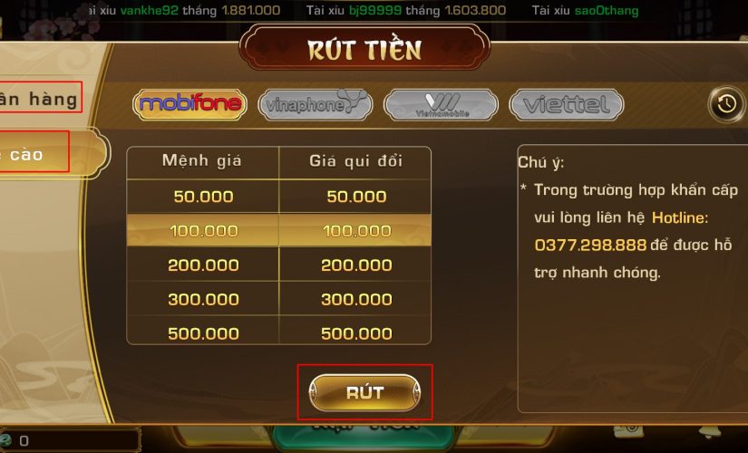 Giao dịch iwin